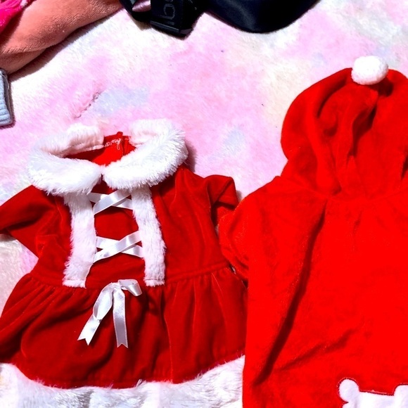 His and her doggy Christmas outfits perfect for the holidays and  just in time . - Picture 3 of 4